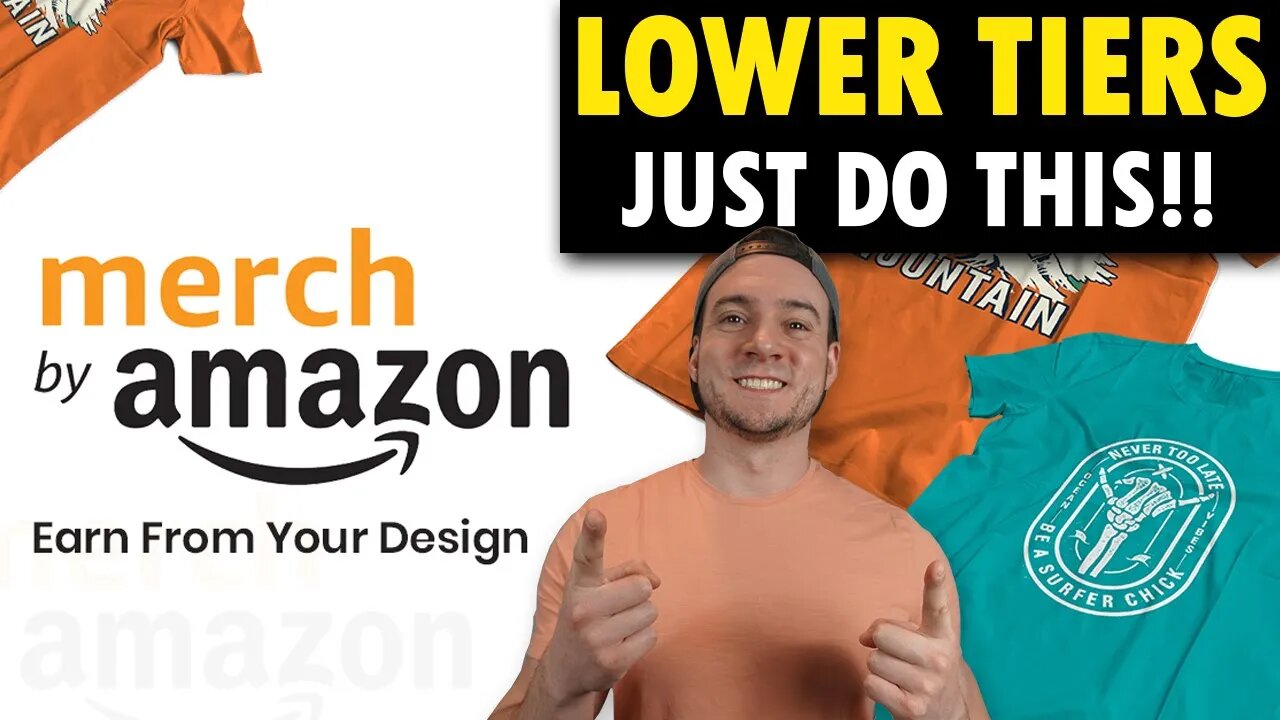 Advice to GET OUT OF LOW TIERS (Amazon Merch 2021)