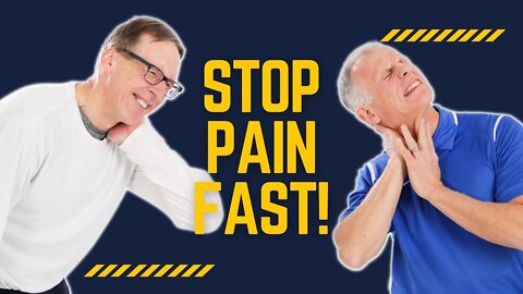 DIY Neck Massage, Release Tension & Pain FAST: Also, MUST KNOW Precautions. (Avoid meds)