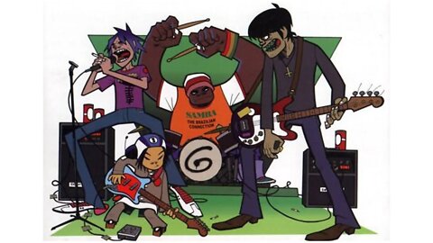 Valley of The Pagans ~ Gorillaz (Ft Beck) ~ With Cool Real & Second Life Shuffle Dancers!