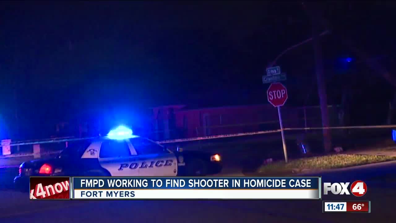 Man shot and killed after crashing into a power pole in Fort Myers.