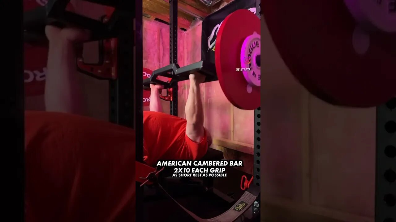 AMERICAN CAMBERED GRIP BAR IN ACTION🔥❌
