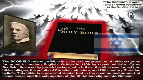 Rothschilds & the Scofield bible