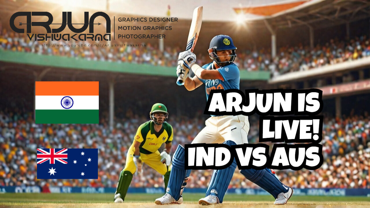 #India vs #Australia Cricket Streaming | #livestream #arjunislive #cricketnews #indvsaus