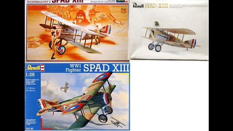 Episode 14: Old kit review:Revell 1/28 scale SPAD XIII