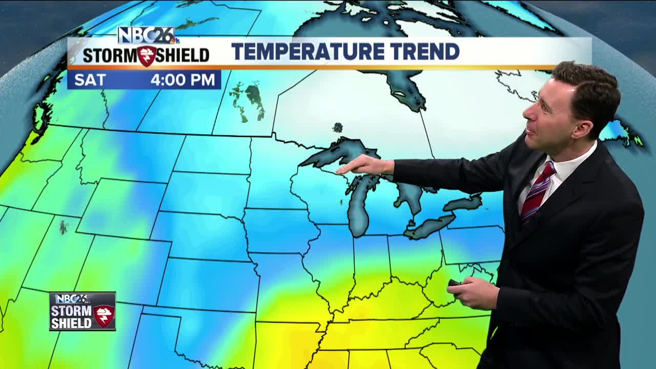 Michael Fish's NBC26 Storm Shield weather forecast