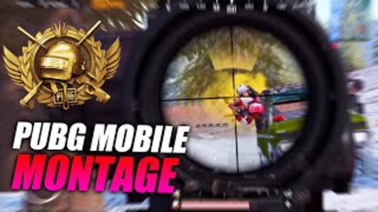 PUBG Mobile Montage - 4 Finger + Gyro - Highlights