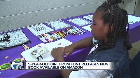 Flint girl started her own business & wrote a book at just 9 years old