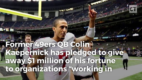 Kaepernick Back in the Spotligh Over Donations to Radical Group
