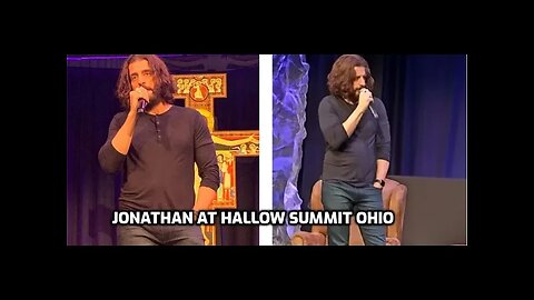 Jonathan Roumie at Hallow Summit in Ohio- Video footage and new pictures- a must see