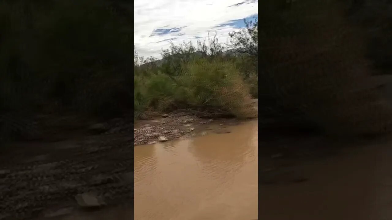 My Road Got Flooded! #offroad #flooding #4x4 #shorts