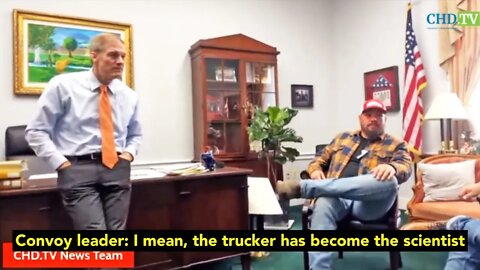 Dangerous: Convoy Leader Says Truckers Are the New Scientists
