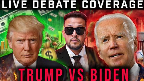 TRUMP VS BIDEN PRESIDENTIAL DEBATE COVERAGE - IWAM Ep. 730