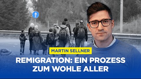 Martin Sellner Durch Remigration könnten wir uns wieder sicher und zuhause fühlen (Auf1TV)