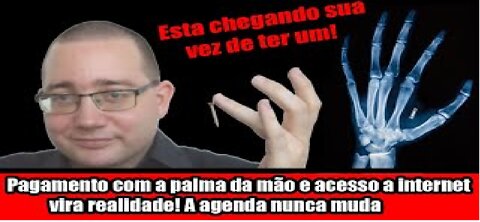 Pagamento com a palma da mão e acesso a internet vira realidade! A agenda nunca muda