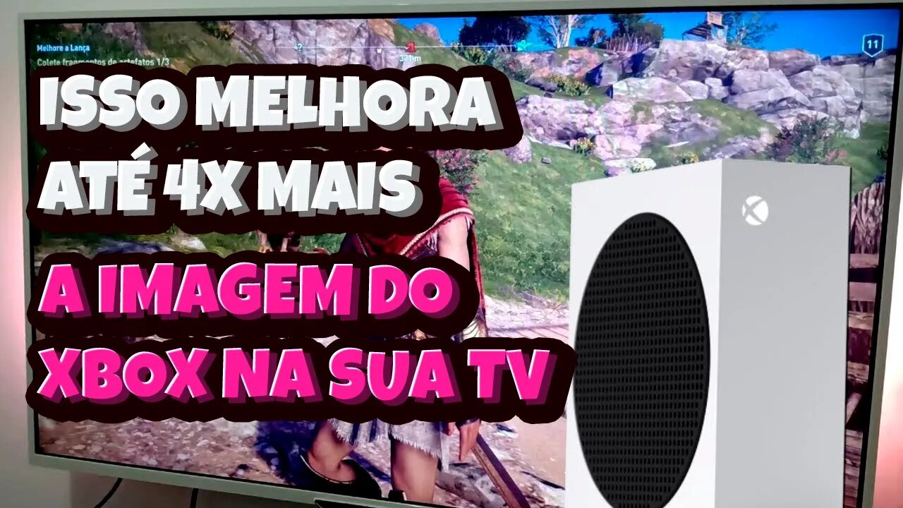 Faça ISTO e Melhore em até 4x a Imagem do seu Xbox na sua TV/Monitor