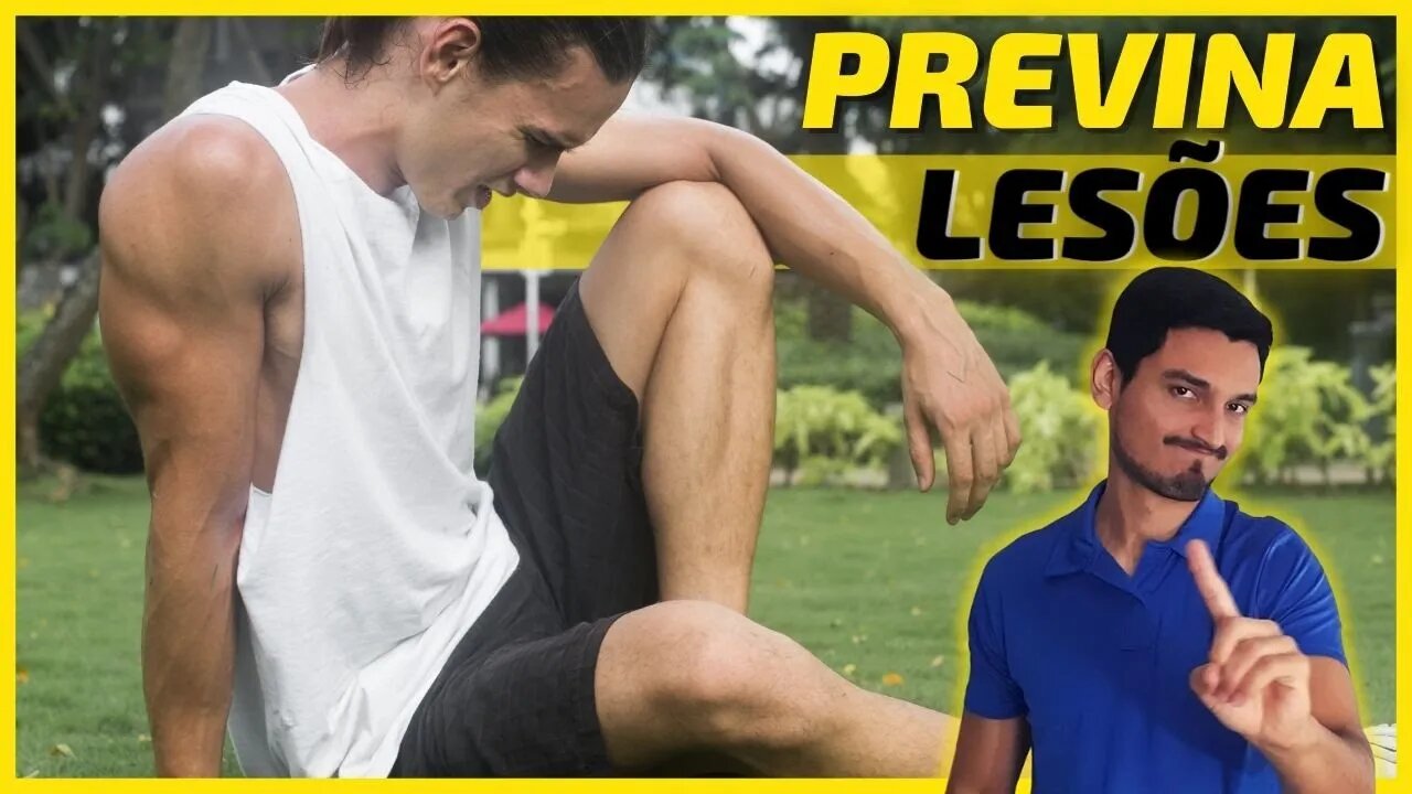 🚫Como Evitar LESÕES ao COMEÇAR a fazer EXERCÍCIO?⚽🏋🏃 Qual a MELHOR Forma de PREVENIR as Lesões?✅