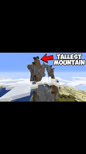 Minecraft 2021 - The Tallest Mountain ...