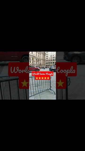 Philly Prepping for the World Series Win! 2 down, 2 to go 👑