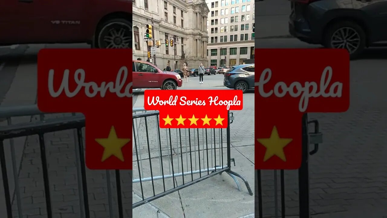 Philly Prepping for the World Series Win! 2 down, 2 to go 👑