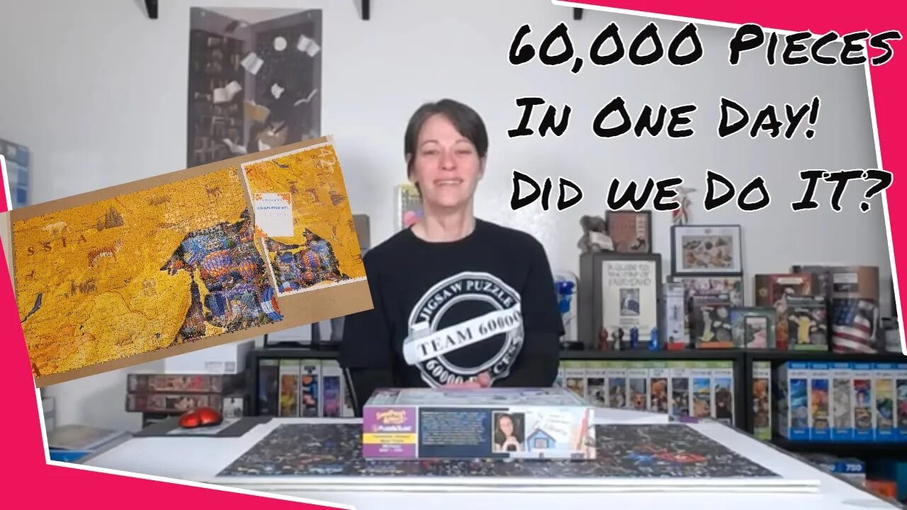 60,000 Piece Puzzle Build in One Day Update! And More!