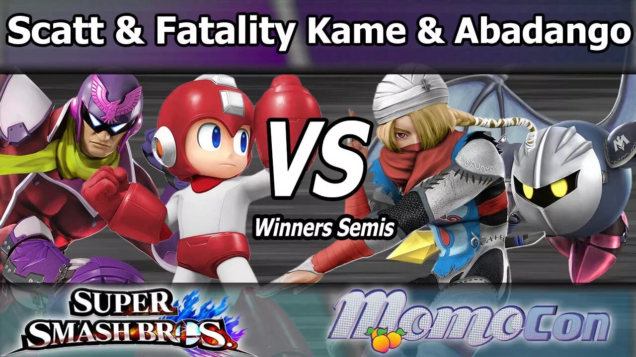MVG|Scatt & YP|Fatality vs. DNG|Kameme & LG|Abadango - Wii U Doubles Winners Semis - Momocon 2017
