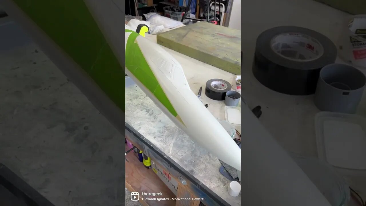 PAINT PROGRESS! Big RC B-58 Hustler Build Update