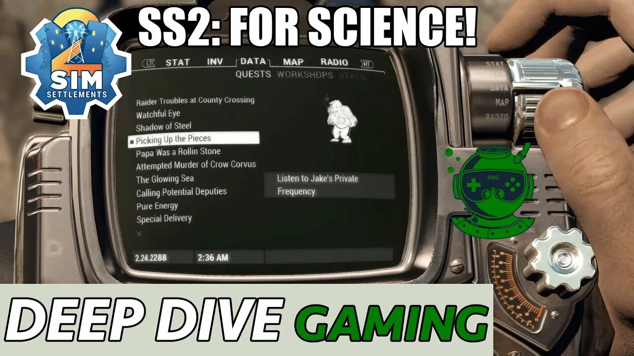 Sim Settlements 2 For Science! - Ep 30 - CPD and BoS Blending