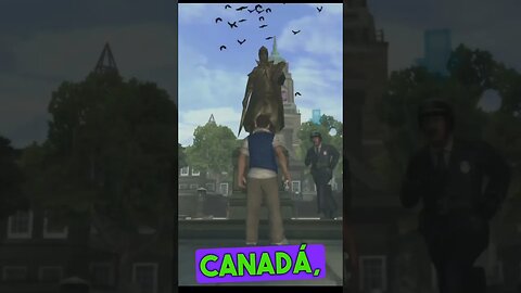 Quem é o homem na estátua do Bully? #shorts #bully #rockstar