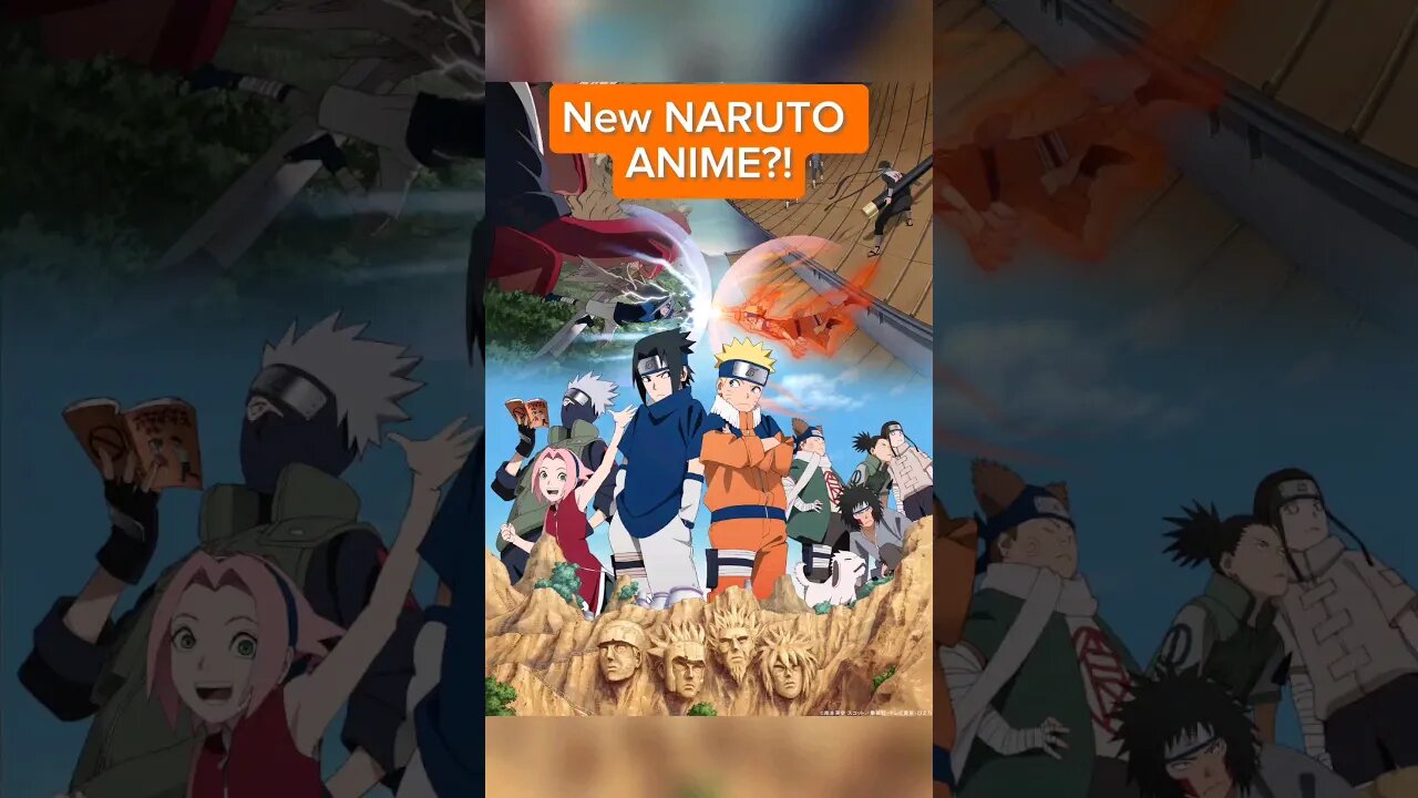 NEW Naruto ANIME?!
