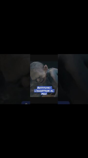 Restituisci l’oggettone al PNG! #unastanzatuttaperme #giochidiruolo #film #thelordoftherings