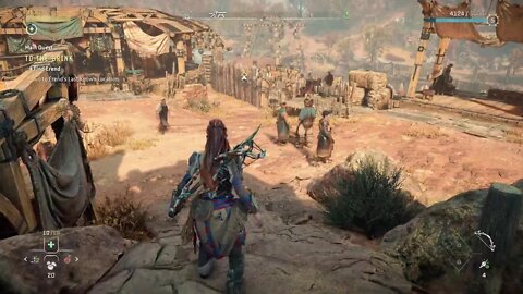 Trying out my new ps5 w/Horizon Forbidden west