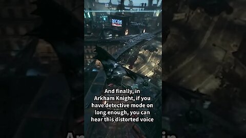 Insane details in the Batman Arkham series