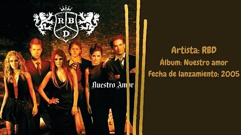RBD - Nuestro Amor (Letra)