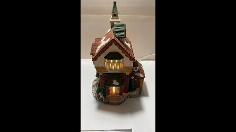 Stop & Shop! Vintage 1990’s Super Rare Victorian Inn Lighted Christmas Village House Collectible