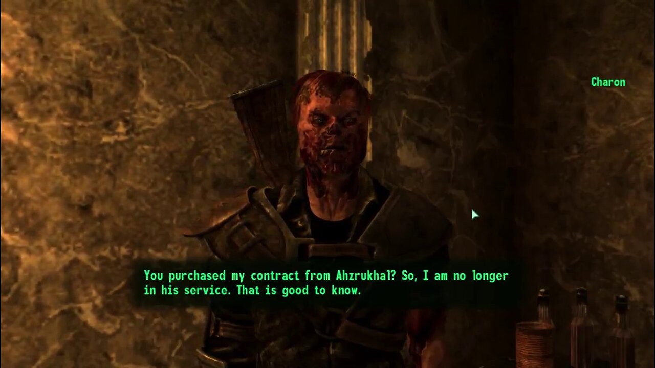 Fallout 3, freeing Charon