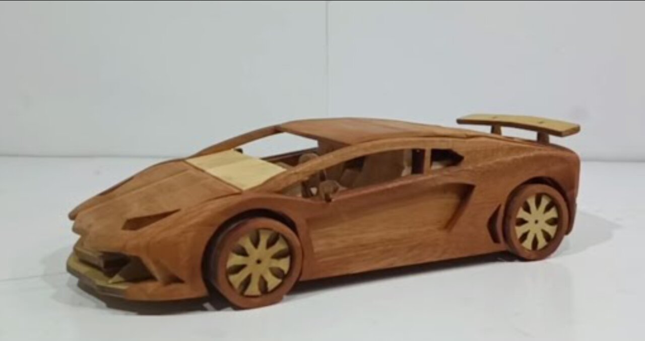 Wooden Art | Lamborghini Aventador