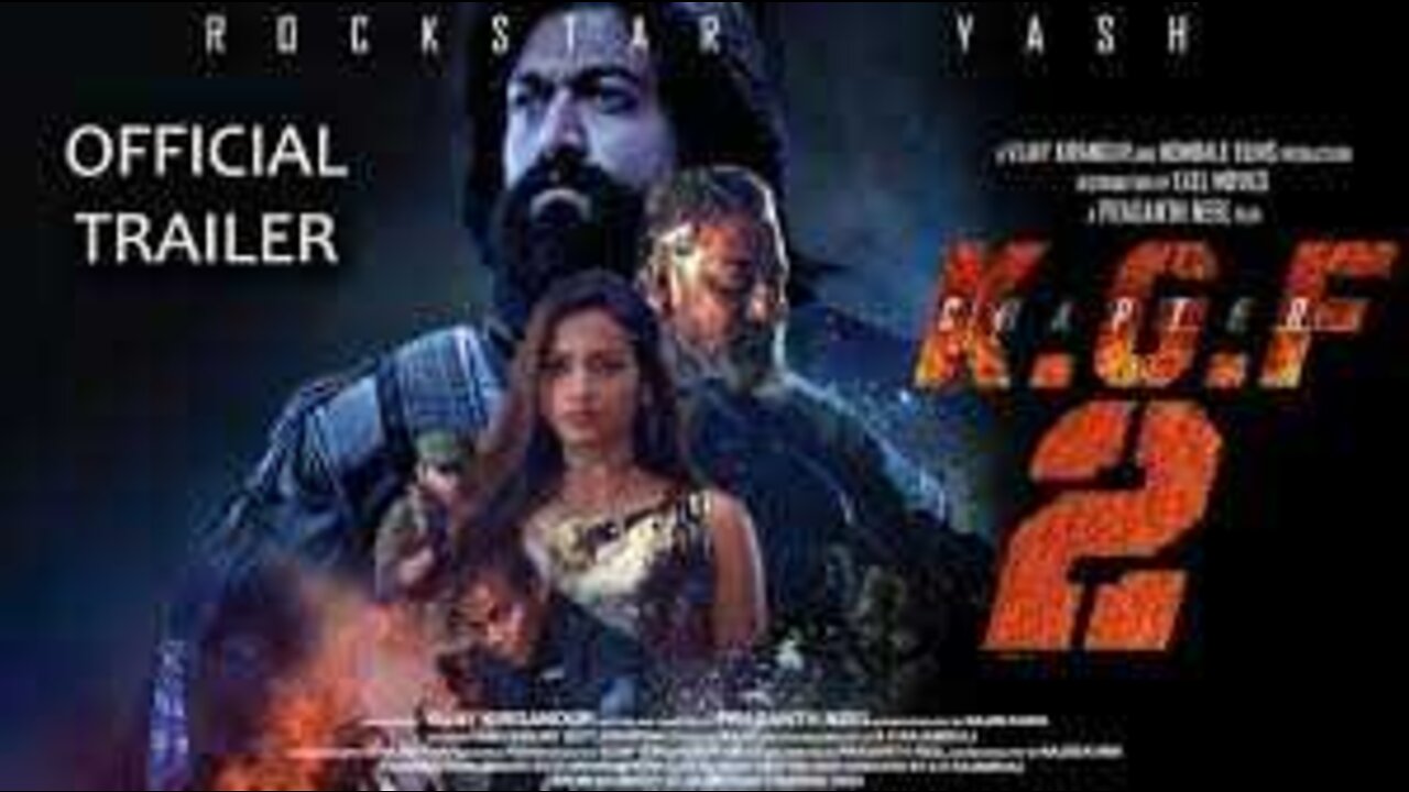 KGF_Chapter_2_Trailer_Hindi_Yash_Sanjay_Dutt_Raveena_Tandon_Srinidhi_Prashanth_Neel_Vijay_Kiragandur