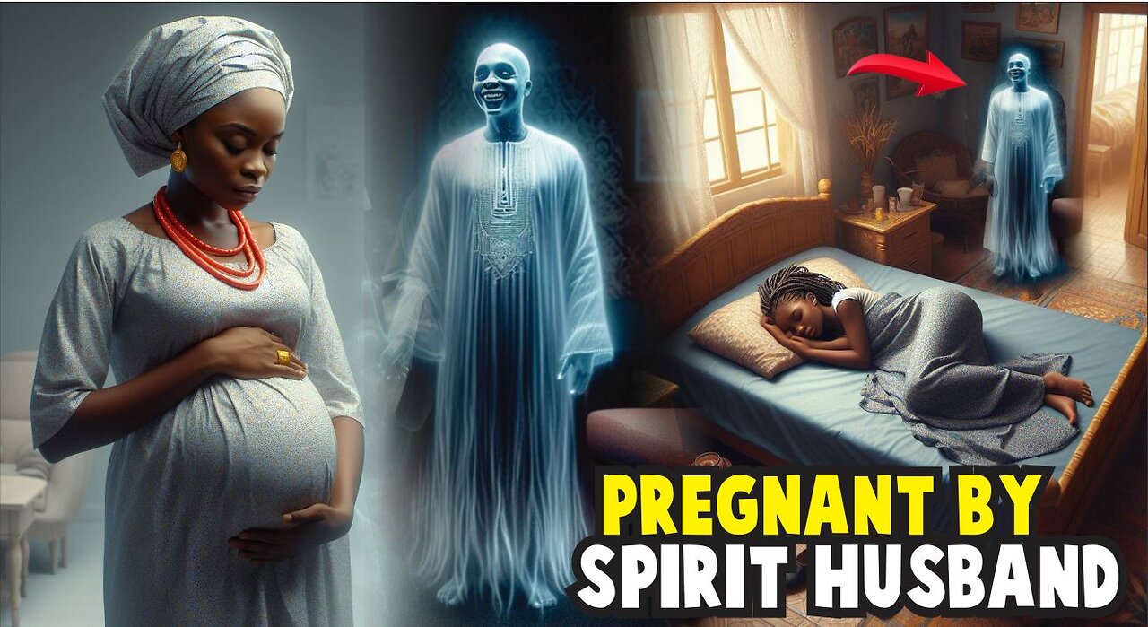 She Got Pregnant By Spirit Husband & This Happen😰😰 #love #shorts #story #Folktale #folklore #tales