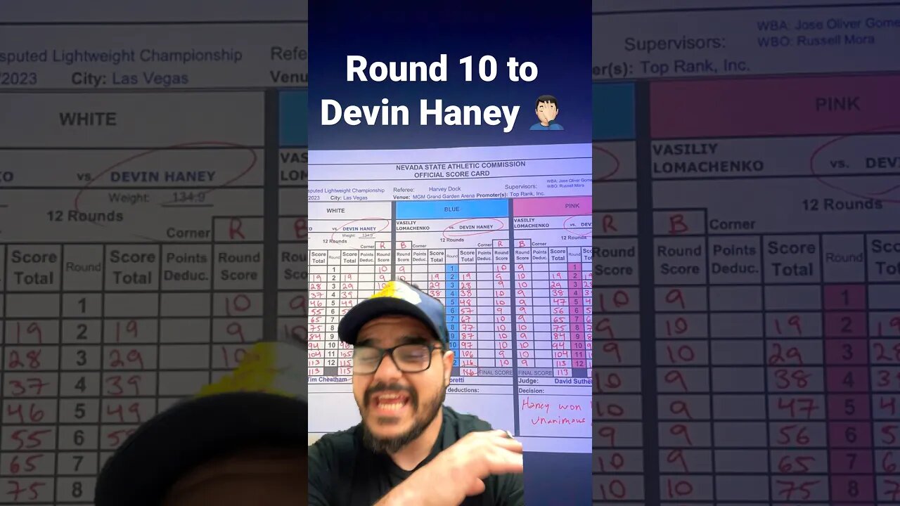 Devin Haney Won Rd 10 Instead of Lomachenko 😂🤦🏻♂️ #vasyllomachenko