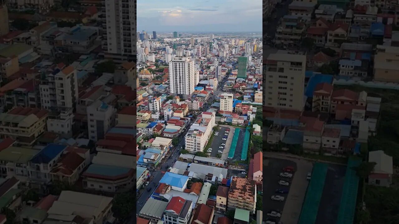 Cambodia Is An Incredible Value | My Rooftop Phnom Penh Cambodia 🇰🇭 #shorts #cambodia #phnompenh