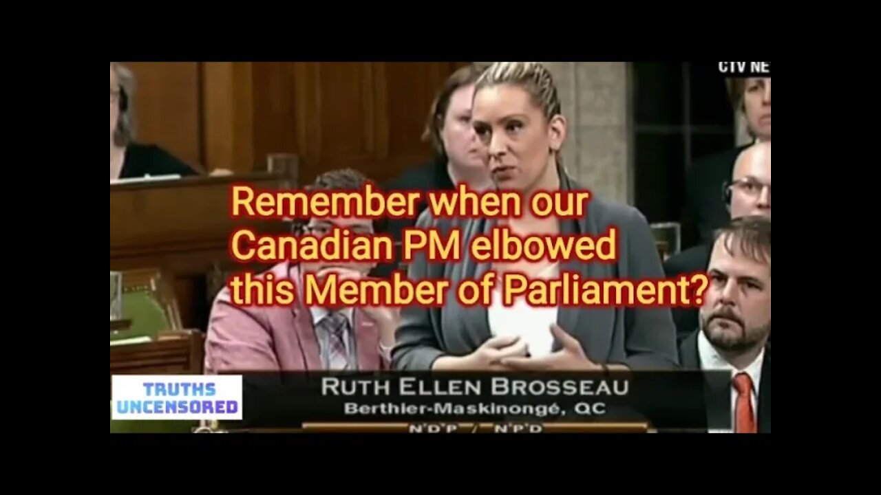 Remember when our Canadian PM elbowed this Member of Parliament?