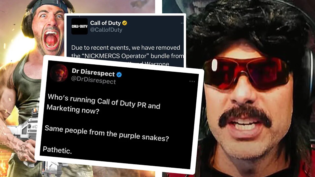 Call Of Duty Facing Huge Backlash for Cancelling NICKMERCS Over Tweet