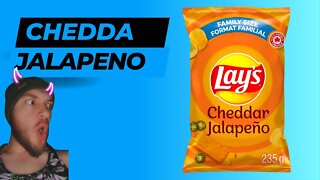 Lays Cheddar Jalepeno Potato Chips review