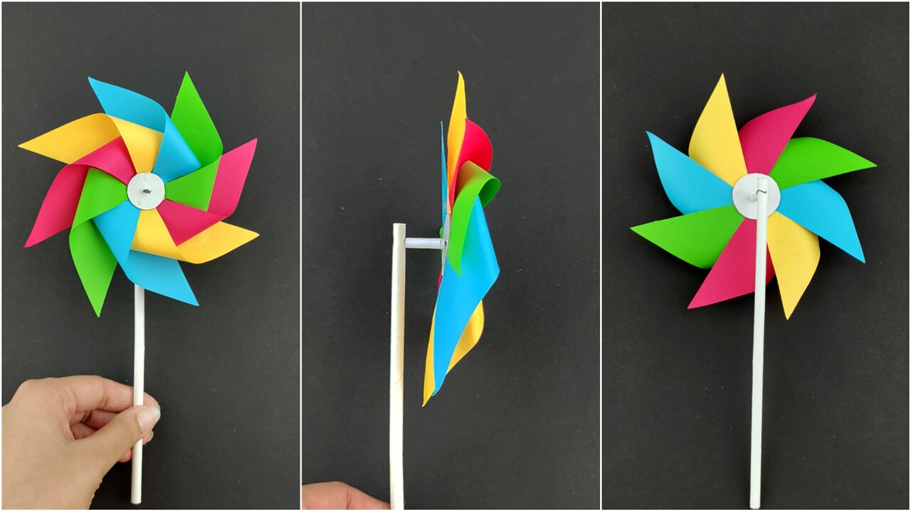 Paper Windmill I Pinwheel I The Little Mouse Project