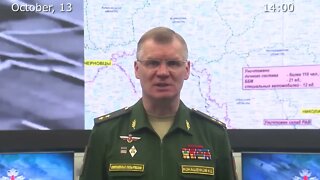 Russian Defence Ministry report 131022 on the progress of the special military operation in Ukraine