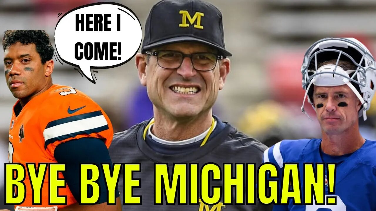 Jim Harbaugh WILL LEAVE Michigan Football with a NFL Offer Per Report! Broncos?! Colts?!