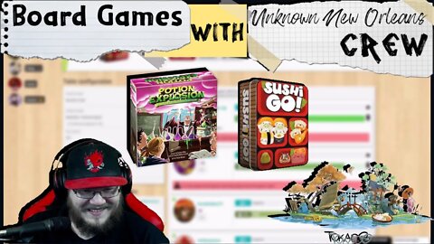 Board Games Stream with Unknown New Orleans Crew!