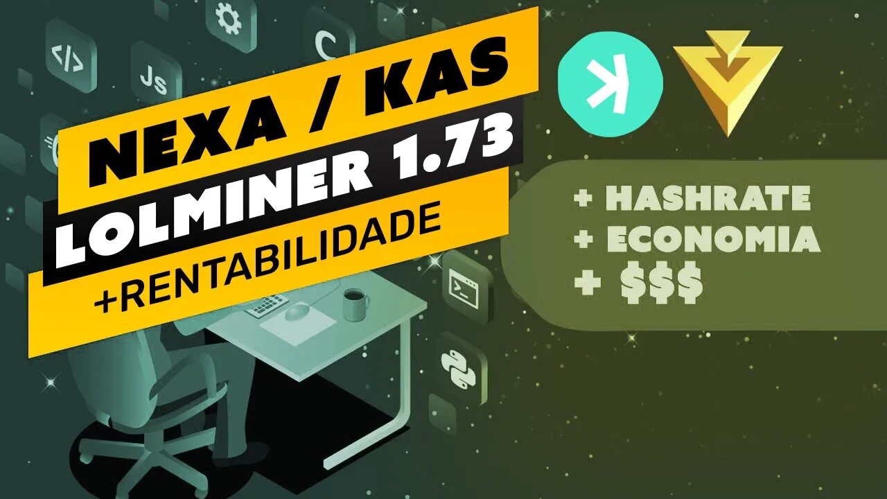 ⛏️😱 NOVO LOLMINER 1.73 - NEXA E KASPA COM MAIS RENTABILIDADE E PERFORMANCE