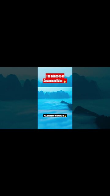 The Mindset of Successful Men 🔥🔥🔥