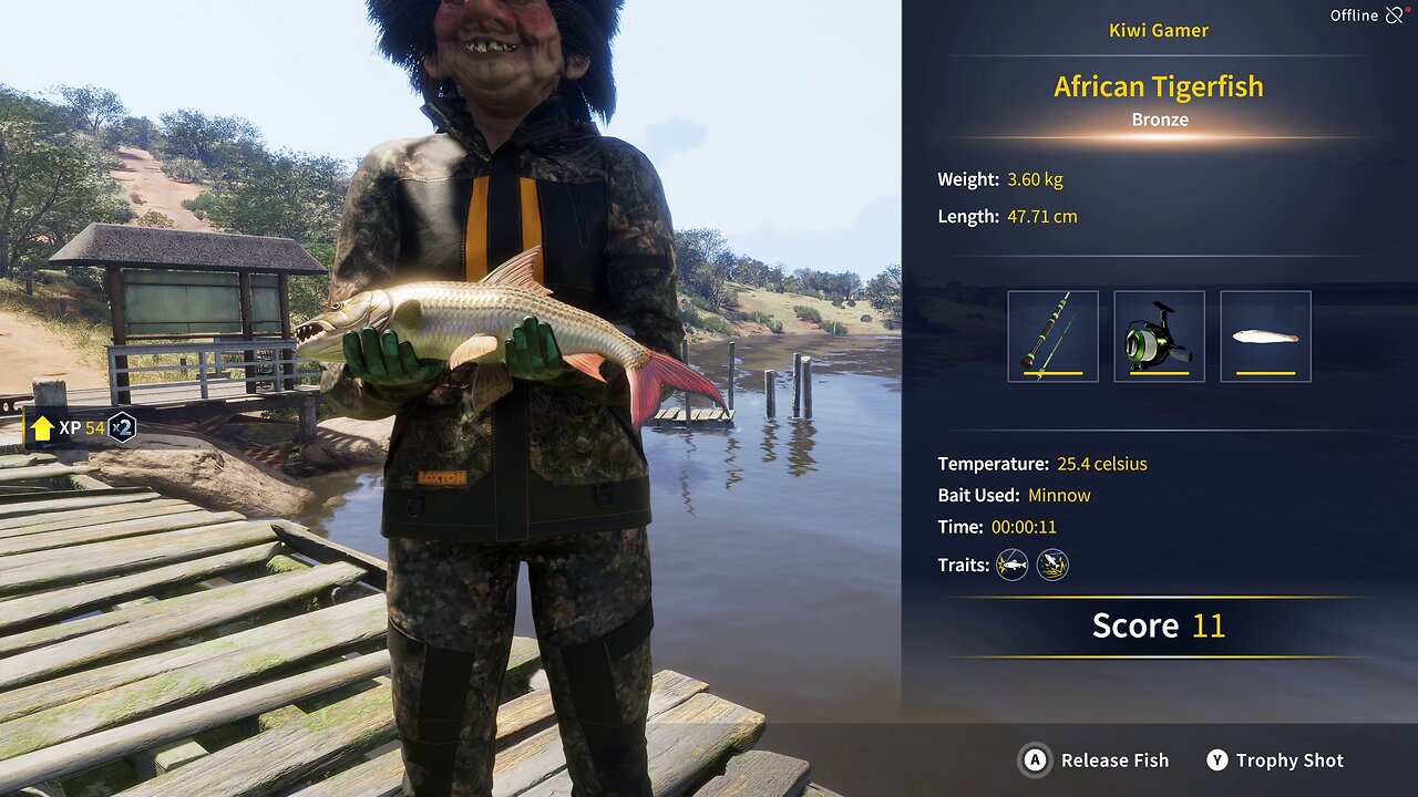 COTW The Angler Izilo Zasendulo Reserve African Tigerfish Location Challenge 1